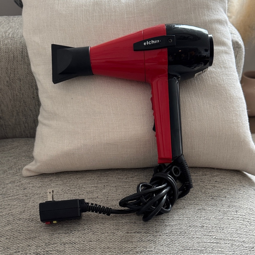 Red and Black Professional Hair Dryer
